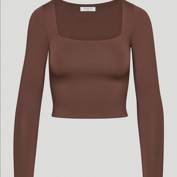 Tops - Babaton Contour Squareneck longsleeve